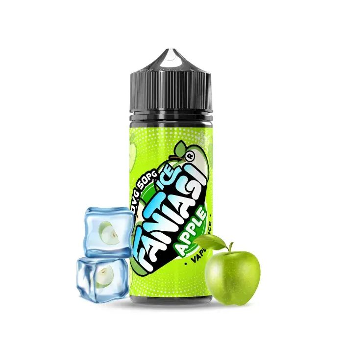 864304 Apple Ice 50/50 E Liquid Fantasi
